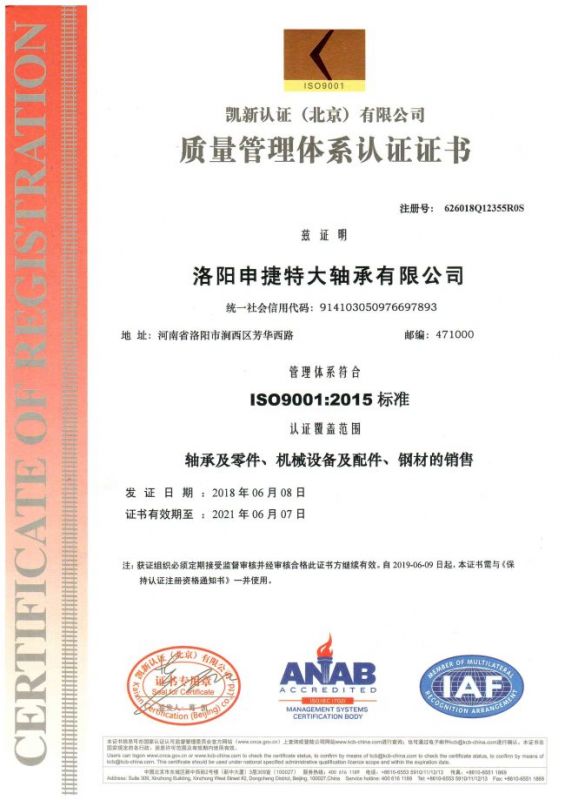 ISO9001:2015 standard